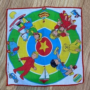 Vintage design children’s handkerchief